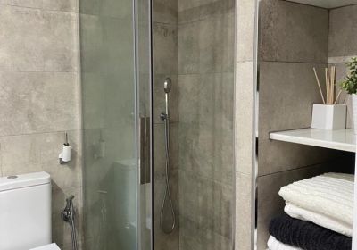 Modernización de baño y salón-cocina / Modernization of bathroom and living room-kitchen