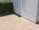 Levantado de la solería para volver a solar todo el patio